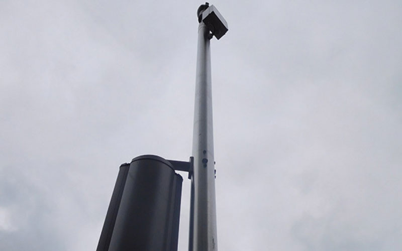 SS Camera Pole And Mount Bracket